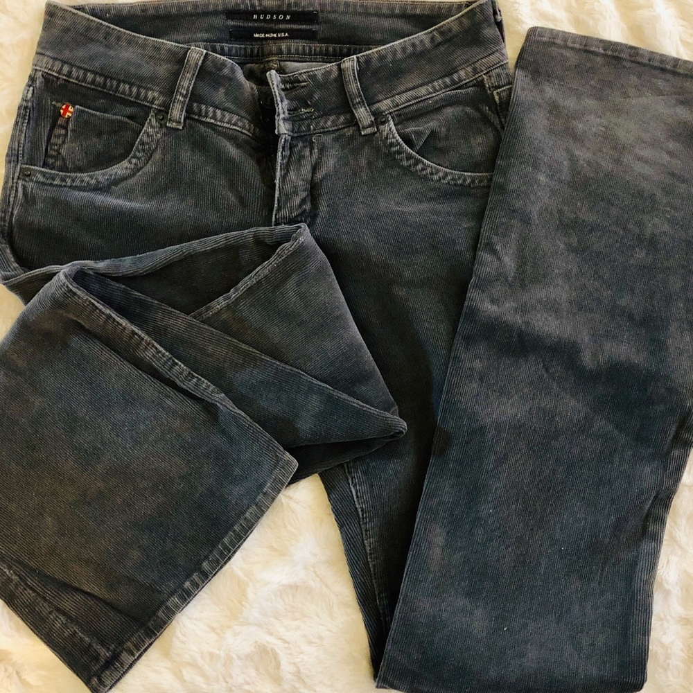 Hudson Woodstock. Flap Pocket Bootcut Corduroys 26